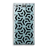 Crazy pattern: Sony Xperia XZ1 Compact Transparant Hoesje
