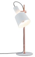 Paulmann Neordic Haldar 79658 Bureaulamp LED E14 20 W Koper (mat), Wit - thumbnail