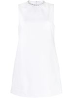 AREA crystal-embellished heart mini dress - Blanc - thumbnail