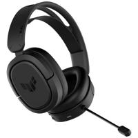 Asus TUF Gaming H1 Wireless Over Ear headset Gamen Radiografisch 7.1 Surround Zwart Ruisonderdrukking (microfoon) Microfoon uitschakelbaar (mute),