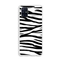 Zebra pattern: Galaxy A51 4G Transparant Hoesje