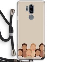 Girls girls girls: LG G7 Thinq Transparant Hoesje met koord
