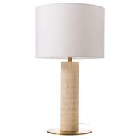 Bureaulamp Home ESPRIT Beige Gouden 50 W 220 V