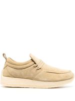 Clarks mocassins en daim à lacets - Tons neutres