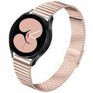 Stalen RVS bandje - Rosé goud - Samsung Galaxy watch 7 - 40mm & 44mm