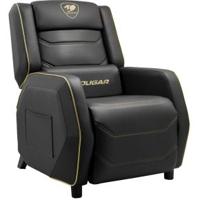 COUGAR Gaming Ranger S Royal Gaming leunstoel Gecapitonneerde zitting Zwart