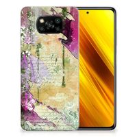 Hoesje maken Xiaomi Poco X3 | Poco X3 Pro Letter Painting