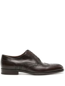 Fratelli Rossetti chaussures oxford à détails de perforations - Marron