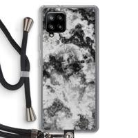 Onweer: Samsung Galaxy A42 5G Transparant Hoesje met koord