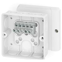 Hensel 62000272 Verdeeldoos Halogeenvrij, Verzegelbaar (l x b) 98 mm x 98 mm 1 stuk(s)