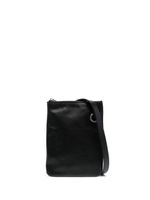 Jil Sander sacoche en cuir - Noir