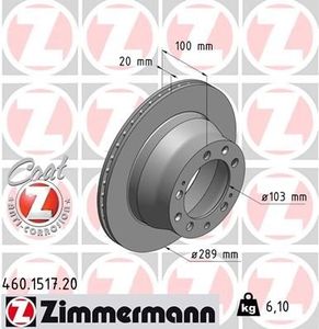 Remschijf Coat Z 460151720