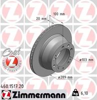 Remschijf Coat Z 460151720