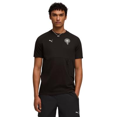 PUMA Marokko Pumatech T-Shirt 2026-2028 Zwart Wit