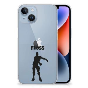 Apple iPhone 14 Telefoonhoesje met Naam Floss