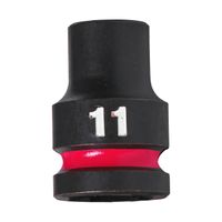 Milwaukee Accessoires SHOCKWAVE Krachtdop 1/2" kort 11 mm | 1 stuk - 4932480305
