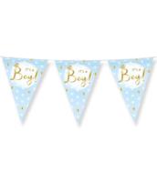 Paperdreams party vlag it's a boy