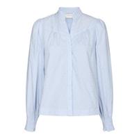 Neo noir - Blauw | Dames | Blouse | Blauw | 46 | regular | Kamst mode