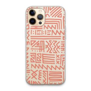 Marrakech Pink: iPhone 13 Pro Max Transparant Hoesje