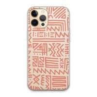 Marrakech Pink: iPhone 13 Pro Max Transparant Hoesje