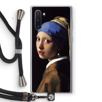 The Pearl Earring: Samsung Galaxy Note 10 Transparant Hoesje met koord