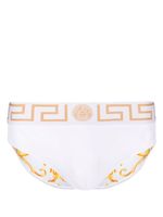 Versace slip de bain Greca Border - Blanc - thumbnail