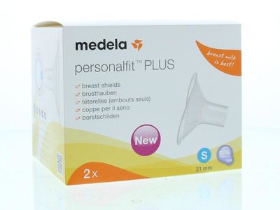 Medela Personal fit plus borstschilden maat S 21mm (2 st)
