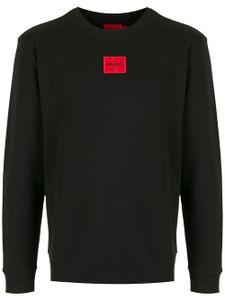 HUGO sweat Diragol à patch logo - Noir