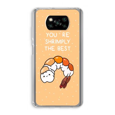 You're Shrimply The Best: Xiaomi Poco X3 Pro Transparant Hoesje