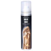 Bodypaint spray - Goud - lichaam- en haarspray - Verf/schmink voor lichaam en haar