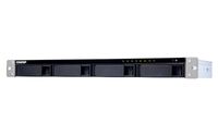 QNAP TS-431XeU NAS Rack (1U) Ethernet LAN Zwart, Roestvrijstaal - [TS-431XEU-8G] - thumbnail
