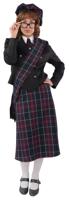 Schotse Verkleedset Dames Deluxe 4-delig