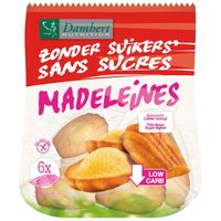 Damhert Madeleines zonder suiker (180 gr) - thumbnail