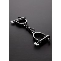 Steel by Shots Adjustable Darby Style Handcuffs - thumbnail