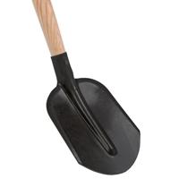 Zandschop - zwart - hout - 75 cm - mini tuingereedschap - kinderen