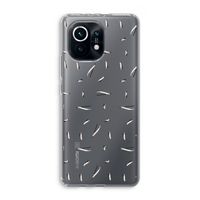 Hipster stripes: Xiaomi Mi 11 Transparant Hoesje