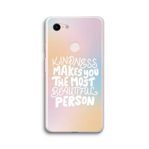 The prettiest: Google Pixel 3 XL Transparant Hoesje