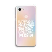 The prettiest: Google Pixel 3 XL Transparant Hoesje