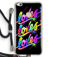 Loves: Huawei Ascend P8 Lite (2017) Transparant Hoesje met koord