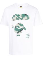 A BATHING APE® t-shirt Thermography Ape Face - Blanc