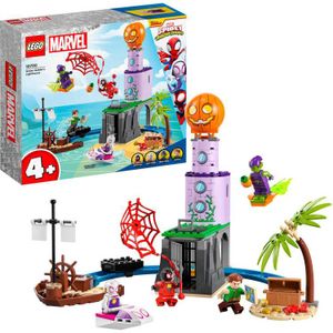 LEGO Spider-Man - Team Spidey bij de vuurtoren van Green Goblin constructiespeelgoed 10790