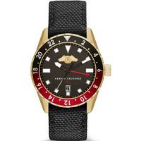 Horlogeband Armani Exchange AX7007 Canvas Zwart 22mm