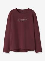 T-shirt met lange mouwen NKFVIX meisje NAME IT bordeauxrood