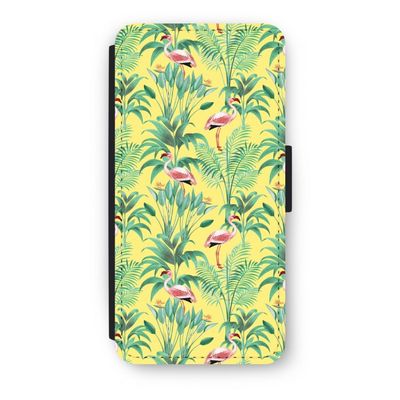 Flamingo party: iPhone 8 Flip Hoesje