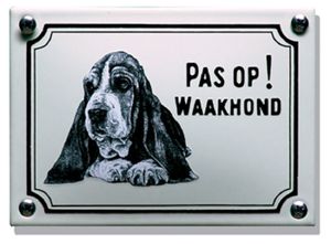 Waakhond bord Hushpuppy