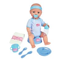 Simba babypop It's a boy! junior 43 cm blauw 8-delig - thumbnail