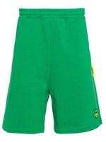 BARROW short de sport à visage appliqué - Vert