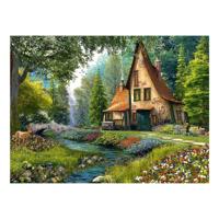 Selecta Castorland legpuzzel toadstool cottage, 2000st.