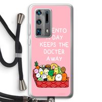 Bento a day: Huawei P40 Pro Plus Transparant Hoesje met koord