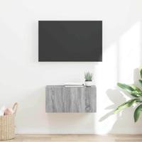 TV Wandkast Grijs Sonoma 60 x 31 x 29.5 cm Bewerkt hout